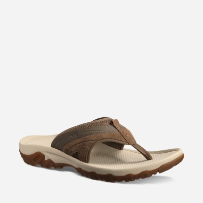 Teva Pajaro - Men's Teva Hiking Sandals - Brown | India (NDLQ52807)